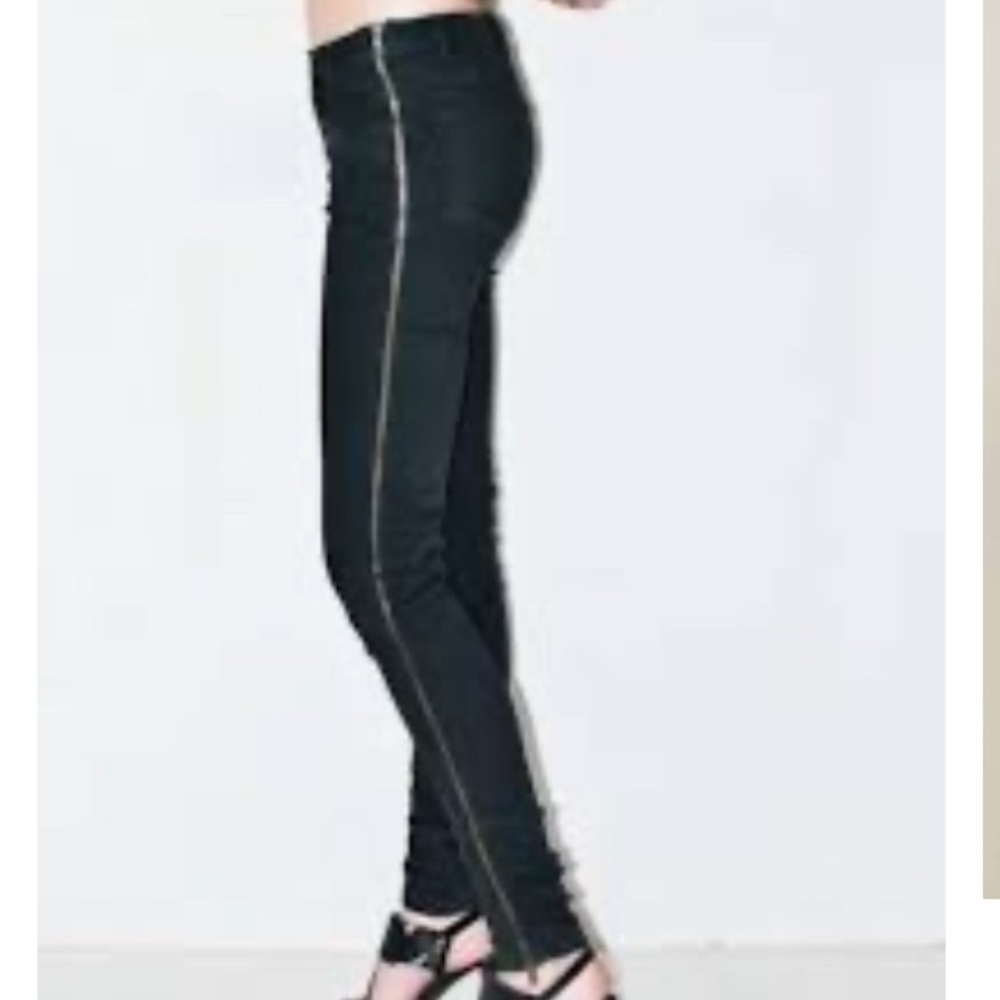 Superfine x Alexander Wang Side Zip Jeans - Picture 1 of 10